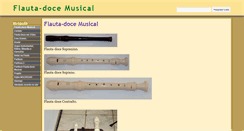 Desktop Screenshot of flauta-docemusical.flauta-doce.net